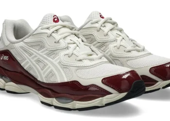 ASICS Gives the GEL-NYC a Glossy Antique Red Finish