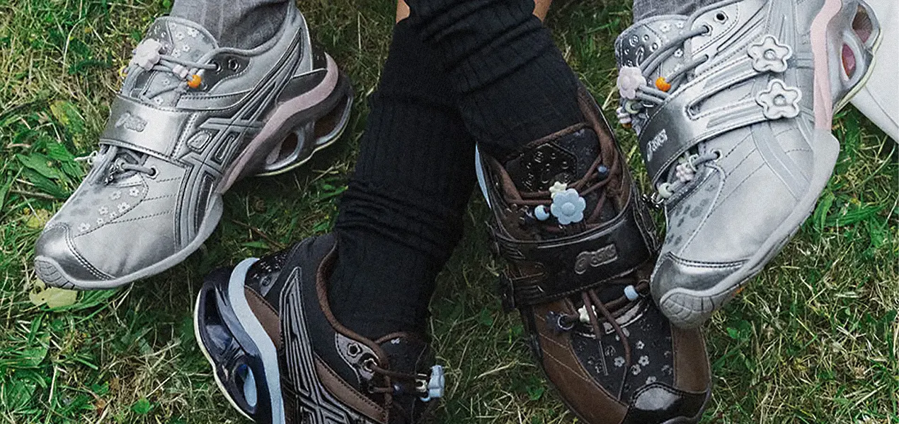 Cecilie Bahnsen Adds Floral Detail to the ASICS GEL-KINETIC FR