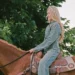 Helmut Lang Jeans Seen by Chloe Jones Looks to Western Life