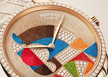 Hermès Arceau Cheval Natté Brings Silk to the Dial