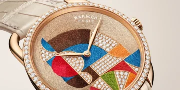 Hermès Arceau Cheval Natté Brings Silk to the Dial