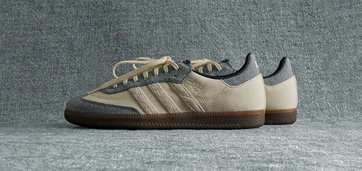 Kith and adidas Originals Rework the Samba in Denim