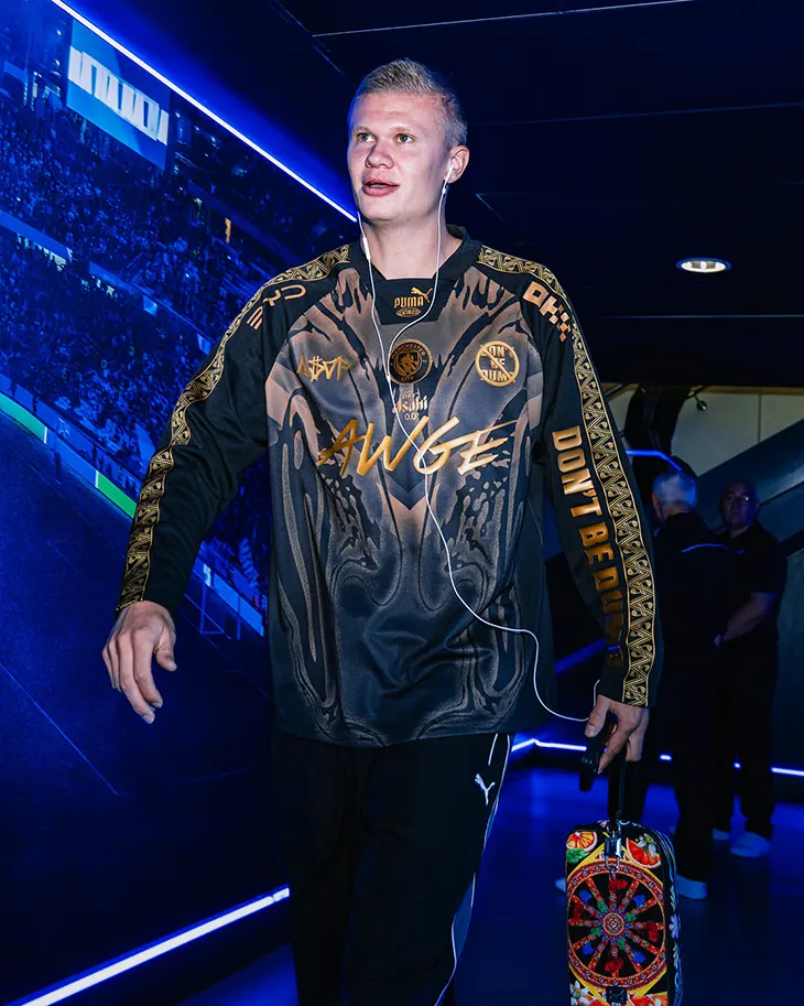 Erling Haaland A$AP Rocky x PUMA x Manchester City