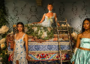 Backstage Moments at Alice + Olivia SS27 Presentation