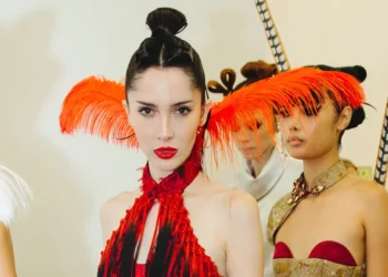 Backstage Moments at Kim Shui Spring Summer 2027 Show