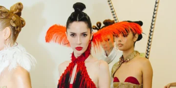Backstage Moments at Kim Shui Spring Summer 2027 Show