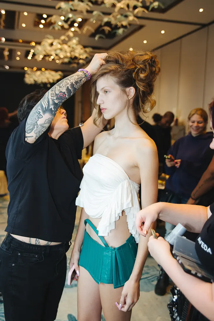 Backstage Vettese Spring Summer 2027