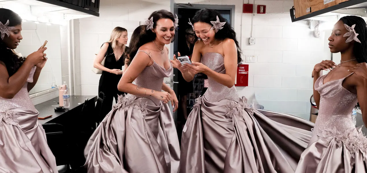 Backstage Moments at Wiederhoeft Spring Summer 2027 Show