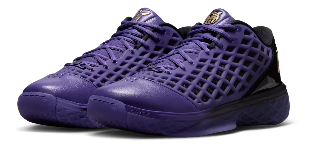 FC Barcelona x Nike Kobe 3 Black and Electric Purple Drops September 4