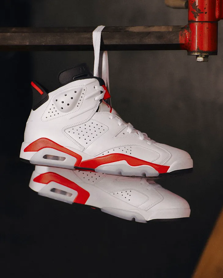 Jordan 6 White Infrared
