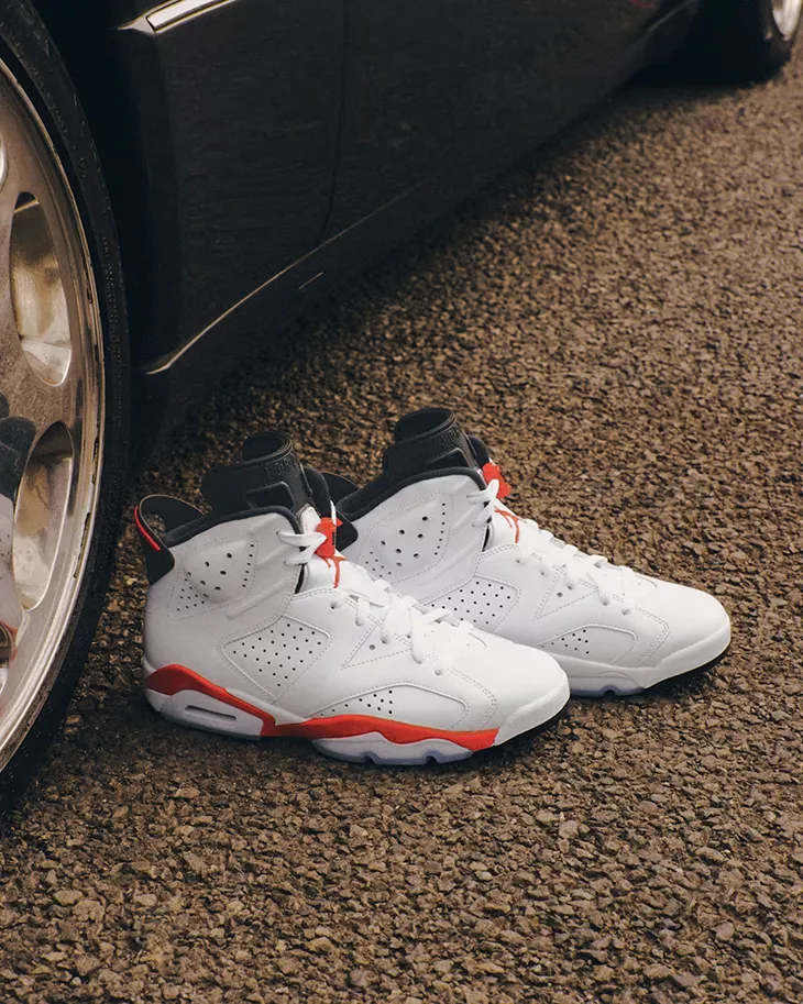 Jordan 6 White Infrared