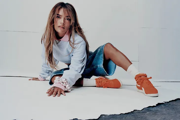 Karol G Reebok Freestyle Hi