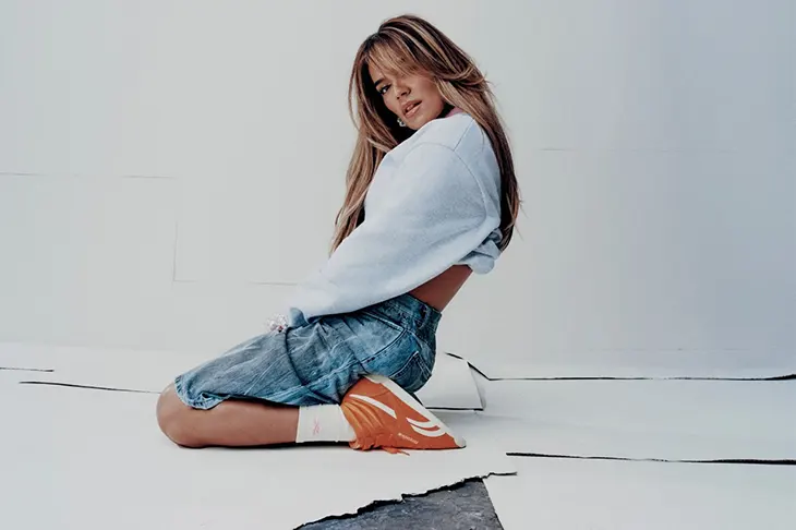 Karol G Reebok Freestyle Hi