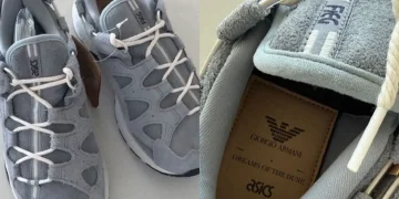Kith, Giorgio Armani and ASICS Join Forces on GEL-Mai 0.1