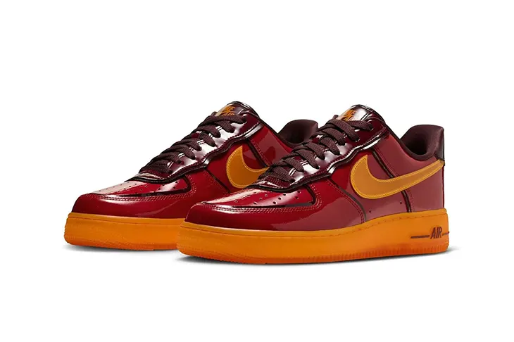 Nike Air Force 1 Low Patent Iron Man