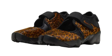 Nike Air Rift “Black/Desert Ochre” Takes on Cheetah Print